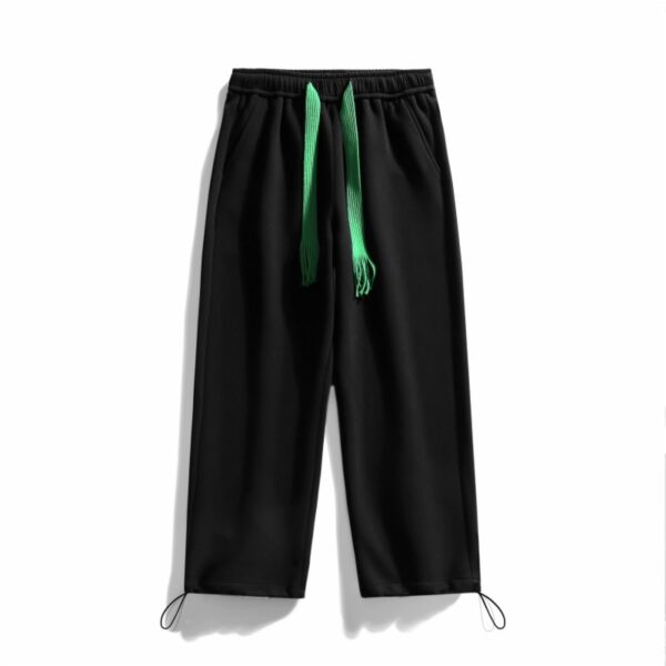 Men S Spring And Autumn New Casual Versatile Pants Korean Fashion Youth Students Drawstring Loose Straight