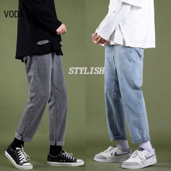 Men's Hip Hop Loose Jeans 2022 Autumn New Streetwear Straight Baggy ...