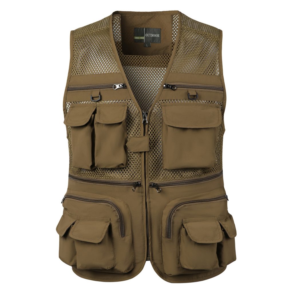 Men's Vest Tactical Webbed Gear Coat Summer Photographer Waistcoat Tool ...