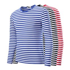 Men t shirt for men clothing harajuku Women s t shirt Slim Fit cotton Stripe Long