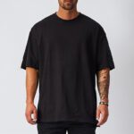 Mens Oversized Fit Short Sleeve T shirt With