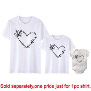 Mother Kids Fashion Baby Girl Clothes Summer For Mother And Daughter Mother Kids T Shirt Mom 1.jpg 640x640 1