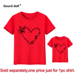 Mother Kids Fashion Baby Girl Clothes Summer For Mother And Daughter Mother Kids T Shirt Mom 2.jpg 640x640 2