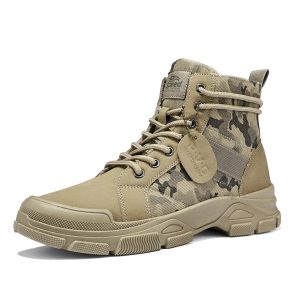 New Autumn Early Winter Shoes Men Boots High top Canvas Shoes Camouflage Street Shoes Mens Ankle 1
