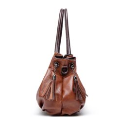 New European American style fringed pleated casual large capacity fashion handbags for women 1