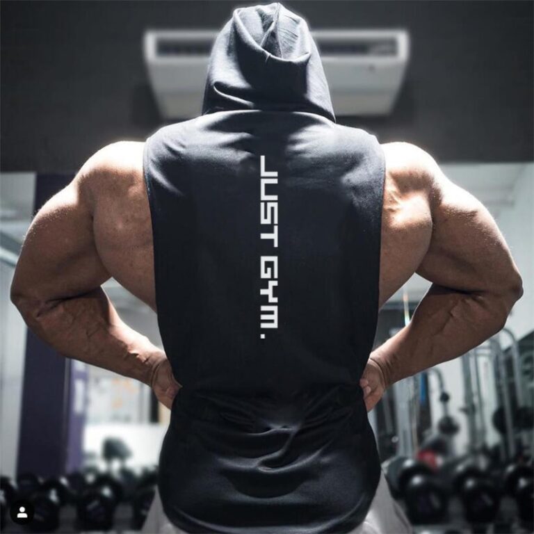 New Fashion Cotton Sleeveless Shirts Gym Hoodies Tank Top Men Fitness Shirt Bodybuilding Singlet Workout Vest 1