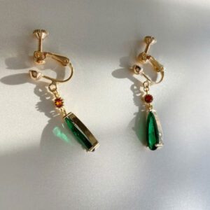 New Fashion Elegant Crystal Earrings For Women Hayao Miyazaki Howl s Moving Castle Earrings Red Beads 3.jpg 640x640 3