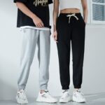 New Fashion Waffle Long Pants Men S Spring