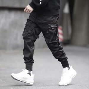 New Streetwear Men s Multi Pockets Cargo Harem Pants Hip Hop Casual Male Track Pants Joggers 2.jpg 640x640 2