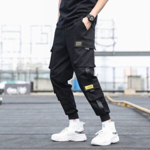 New Streetwear Men s Multi Pockets Cargo Harem Pants Hip Hop Casual Male Track Pants Joggers 4.jpg 640x640 4