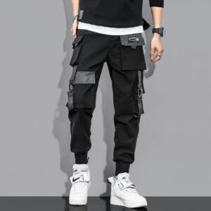 New Streetwear Men s Multi Pockets Cargo Harem Pants Hip Hop Casual Male Track Pants Joggers 6.jpg 640x640 6