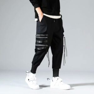 New Streetwear Men s Multi Pockets Cargo Harem Pants Hip Hop Casual Male Track Pants Joggers 8.jpg 640x640 8