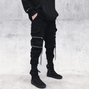 New Streetwear Men s Multi Pockets Cargo Harem Pants Hip Hop Casual Male Track Pants Joggers 9.jpg 640x640 9