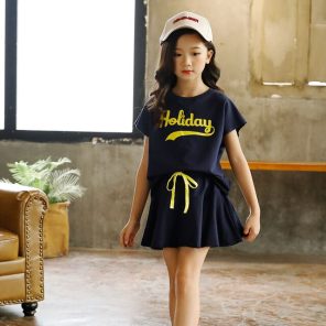 New Summer Girl Sports Clothing Set Baby Short Sleeve T shirts skirt Pants 2pc Children Trendy.jpg 640x640