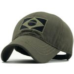 New Tactical Baseball Cap Men Summer Brazil Flag