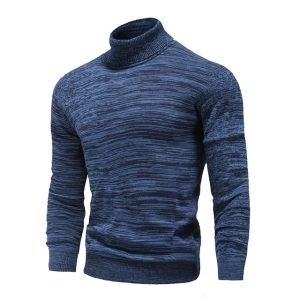 New Winter Men s Turtleneck Sweaters Cotton Slim Knitted Pullovers Men Solid Color Casual Sweaters Male 4.jpg 640x640 4