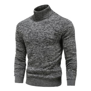 New Winter Men s Turtleneck Sweaters Cotton Slim Knitted Pullovers Men Solid Color Casual Sweaters Male.jpg 640x640
