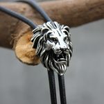 Original designer boloties Stainless steel Lion head shape