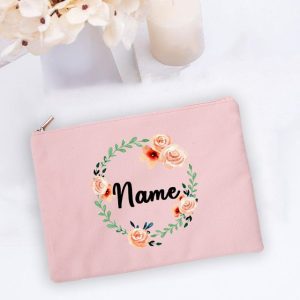 Personal Custom Name Flower Makeup Bag Pouch Travel Outdoor Girl Women Cosmetic Bags Toiletries Organizer Lady 7.jpg 640x640 7