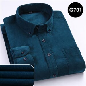 Plus Size 6xl Autumn winter Warm Quality 100 cotton Corduroy long sleeved button collar smart casual.jpg 640x640