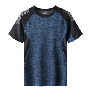 Quick Dry Sport T Shirt Men 2022 Short Sleeves Summer Casual Cotton Plus Asian Size M 2