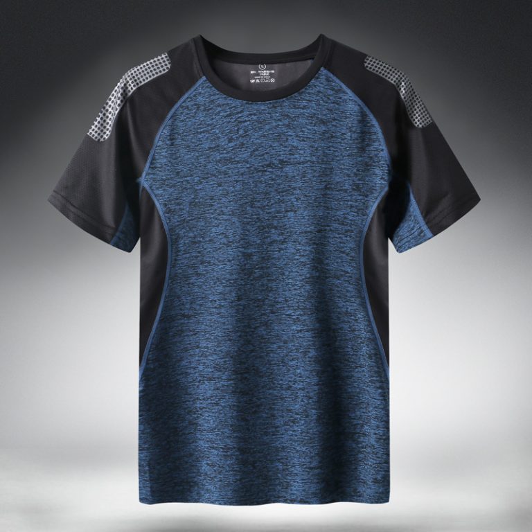 Quick Dry Sport T Shirt Men 2022 Short Sleeves Summer Casual Cotton Plus Asian Size M