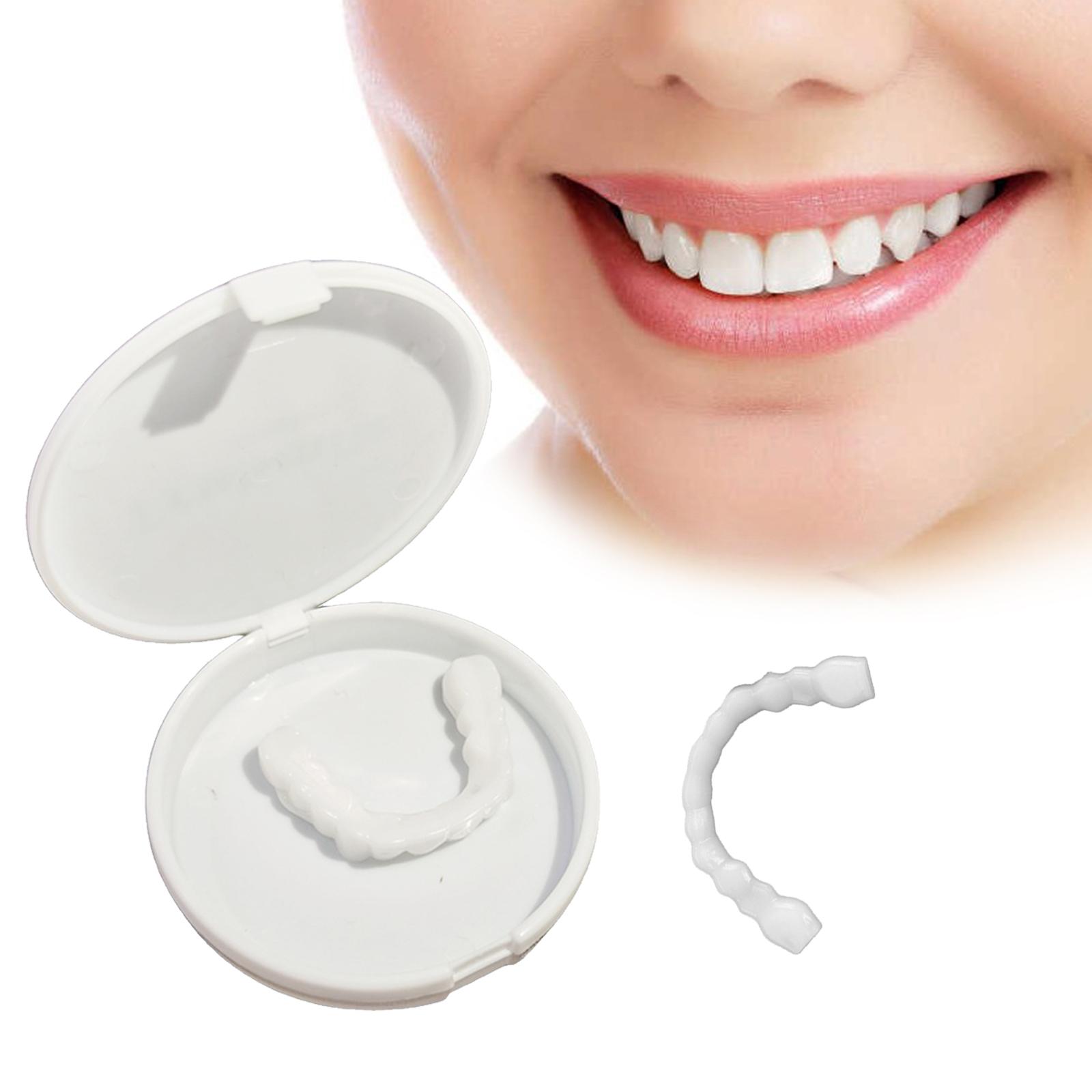 Resin Teeth Fake Teeth Simulation Braces Smiling Veneers Dentures ...