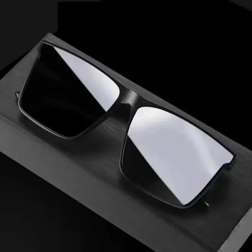 Retro Big Square Frame Sunglasses Women Brand Designer Black Cool Men Sun Glasses UV400 Shades Protection