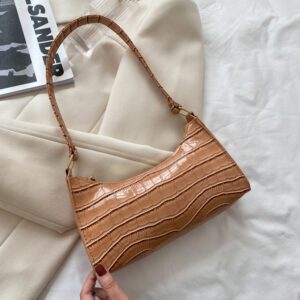 Retro Casual Shopping Bag Fashion Exquisite Women Totes Shoulder Bags Female Leather Solid Color Chain Handbag 3.jpg 640x640 3