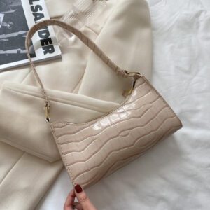 Retro Casual Shopping Bag Fashion Exquisite Women Totes Shoulder Bags Female Leather Solid Color Chain Handbag 5.jpg 640x640 5