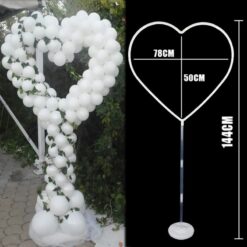 Round balloon stand arch balloons wreath ring for wedding decoration baby shower kids birthday parties Christmas