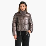 SANTELON Winter Thick Parka Short Padded Puffer Jacket