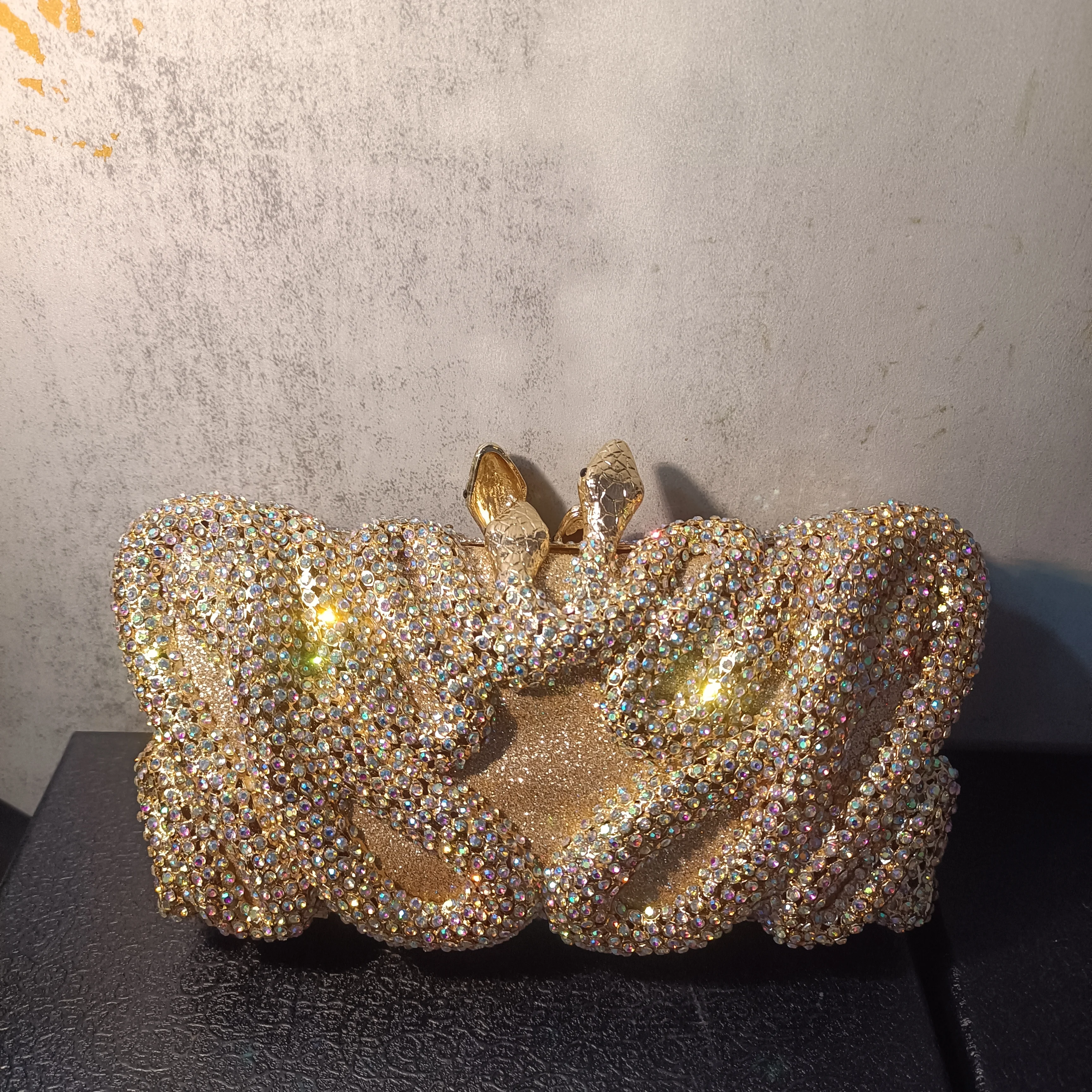 Snake Crystal Bag