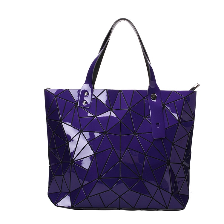 Shiny Tote Bag Women 2021 Fashion Diamond Large Handbag Black Red Coffee Shoulder Bags Purple Blue 3