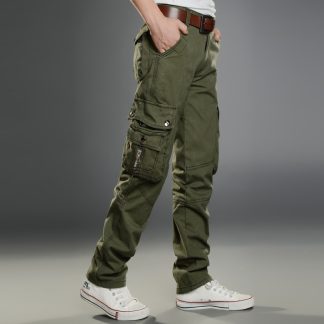 Side Zipper Pockets Cargo Harem Joggers Pants Men 2021 Tactical Casual Harajuku Streetwear Sweatpant Trousers Male