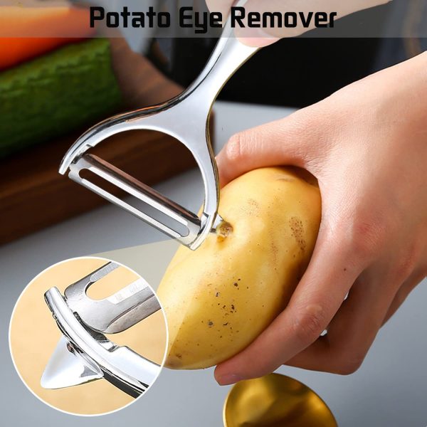 Stainless Steel Vegetable Peeler Potato Peeler Multi function Carrot Grater Fruit Tools Kitchen Accessories cuisine pelador 3