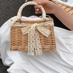 Straw Bags Women s Beach Bag Trend 2021 Summer Bohemian Luxury Designer Handbags Purses Rattan Handmade.jpg 640x640