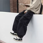 Streetwear Men s Multi Pockets Cargo Harem Pants