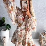 Summer Beach Women Loose Ruffled Shorts Romper Office