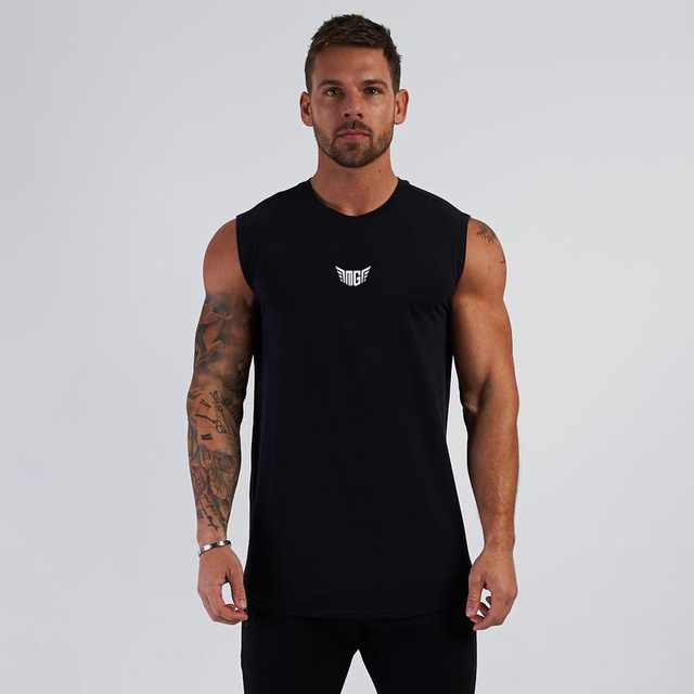 Summer Compression Gym Tank Top Men Cotton Bodybuilding Fitness Sleeveless T Shirt Workout Clothing Mens Sportswear 5.jpg 640x640 5