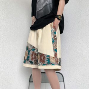 Summer Cotton Embroidery Shorts Men Fashion Casual Flower Shorts Mens Japanese Streetwear Loose Hip hop Straight.jpg 640x640