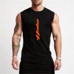 Summer Gym Tank Top Men Workout Sleeveless Shirt