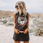 Super Chic Rock n roll Vibes Boho DRESS