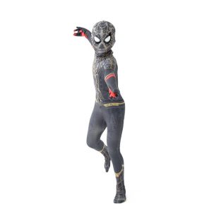 Superhero Spiderman Kids Costume Set Style Iron Miles The Amazing Spiderman Halloween Cosplay Bodysuit for jpg x