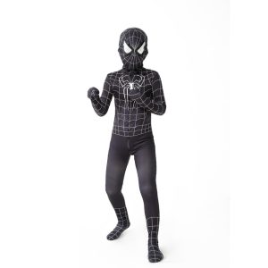 Superhero Spiderman Kids Costume Set Style Iron Miles The Amazing Spiderman Halloween Cosplay Bodysuit for jpg x