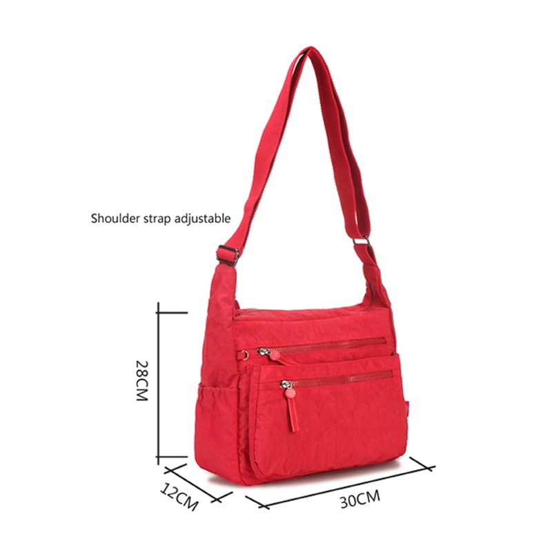 TEGAOTE Waterproof Nylon Women Messenger Bags Small Purse Shoulder Bag Female Crossbody Bags Handbags High Quality 5