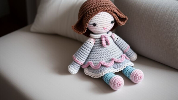 TILDA Crochet Doll