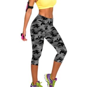 TOIVOTUKSIA Leggings for Women Capris Leggins High Waist Exercise Female Elastic Stretchy Leggings Slim Trousers M 1.jpg 640x640 1