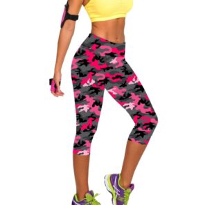 TOIVOTUKSIA Leggings for Women Capris Leggins High Waist Exercise Female Elastic Stretchy Leggings Slim Trousers M 7.jpg 640x640 7