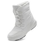 TUINANLE Women Boots Winter White Snow Boot Short